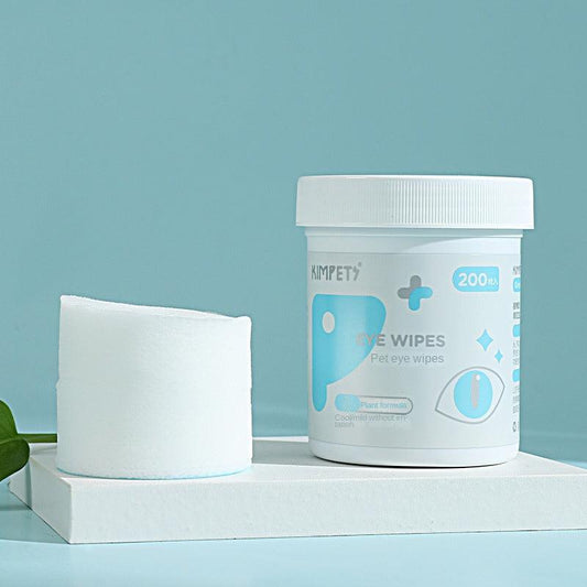 200pcs Disposable Pet Eye Cleaning Wipes Tear Stain Remover For Dogs Cats