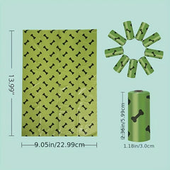 150 Dog Poop Bags with Dispenser - Leak Proof Pet Waste Bags