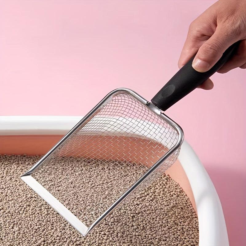 Stainless Steel Cat Litter Scoop for Easy Cleaning