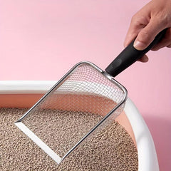 Stainless Steel Cat Litter Scoop for Easy Cleaning