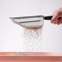 Stainless Steel Cat Litter Scoop for Easy Cleaning