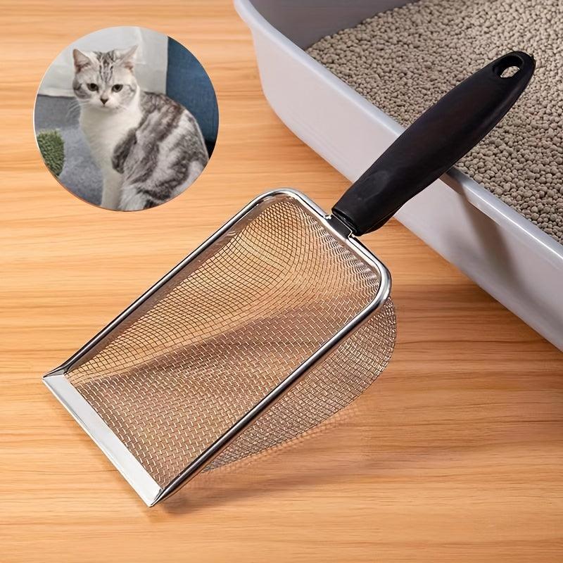 Stainless Steel Cat Litter Scoop for Easy Cleaning