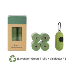 Biodegradable Lavender Dog Poop Bags in Box