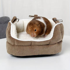 Bird Soft Nest Hanging Hammock Bed Toy For Parrot Parakeet Cockatiel