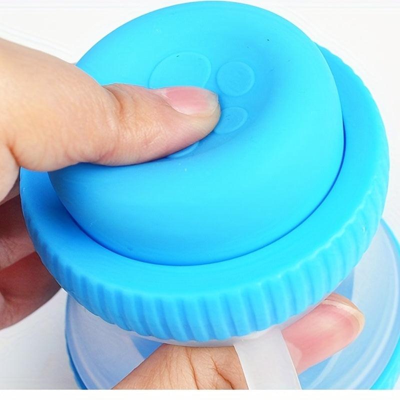 Pet Shampoo Brush Silicone Massage Comb for Dog & Cat Grooming