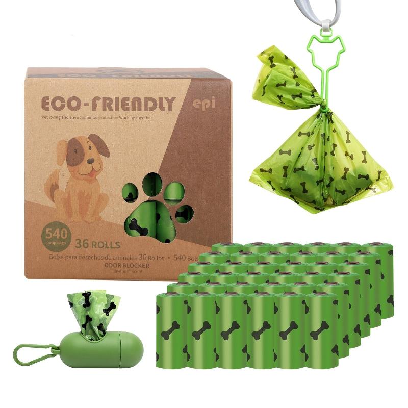 120 Dog Poop Bags Leak Proof Outdoor Pet Waste Bags