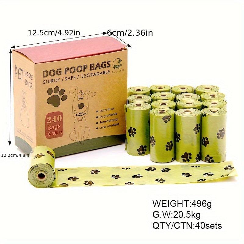 Dog Waste Bag Dispenser Portable Pet Garbage Bag Holder