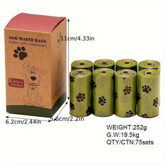 Dog Waste Bag Dispenser Portable Pet Garbage Bag Holder