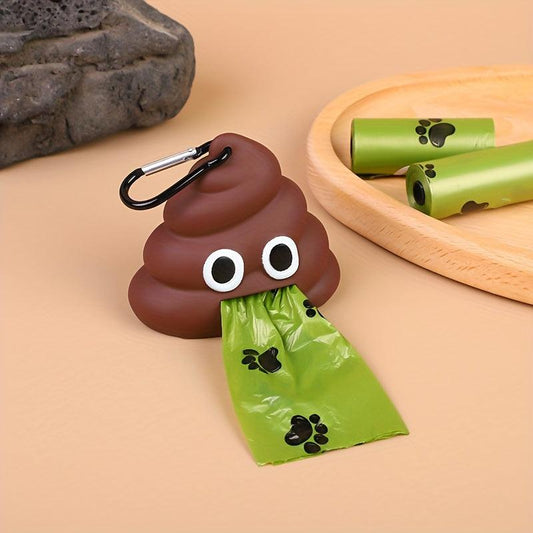 Dog Waste Bag Dispenser Portable Pet Garbage Bag Holder