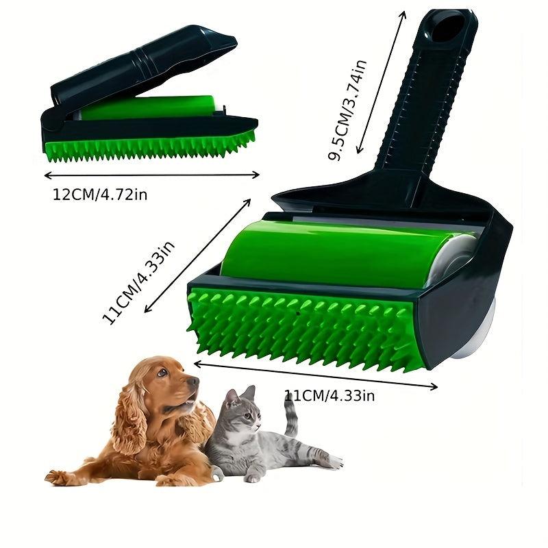 4pcs Washable Lint Roller Pet Hair Remover Reusable Sticky Lint Rollers