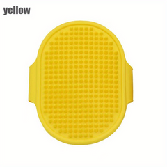 Gentle Silicone Pet Shampoo Brush for Dogs & Cats