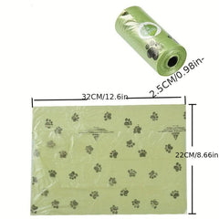 Eco-Friendly Dog Poop Bags, 36 Rolls, 540 Count
