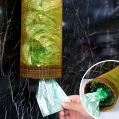 Mini Cat Litter Garbage Bag Storage Hanging Dispenser