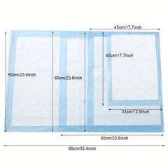 20pcs Disposable Dog Diaper Pads - High Absorbent & Deodorizing