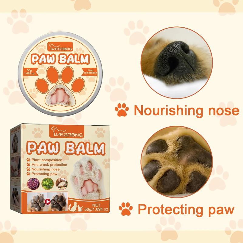 Pet Paw Balm Moisturizer for Dry Noses & Paws