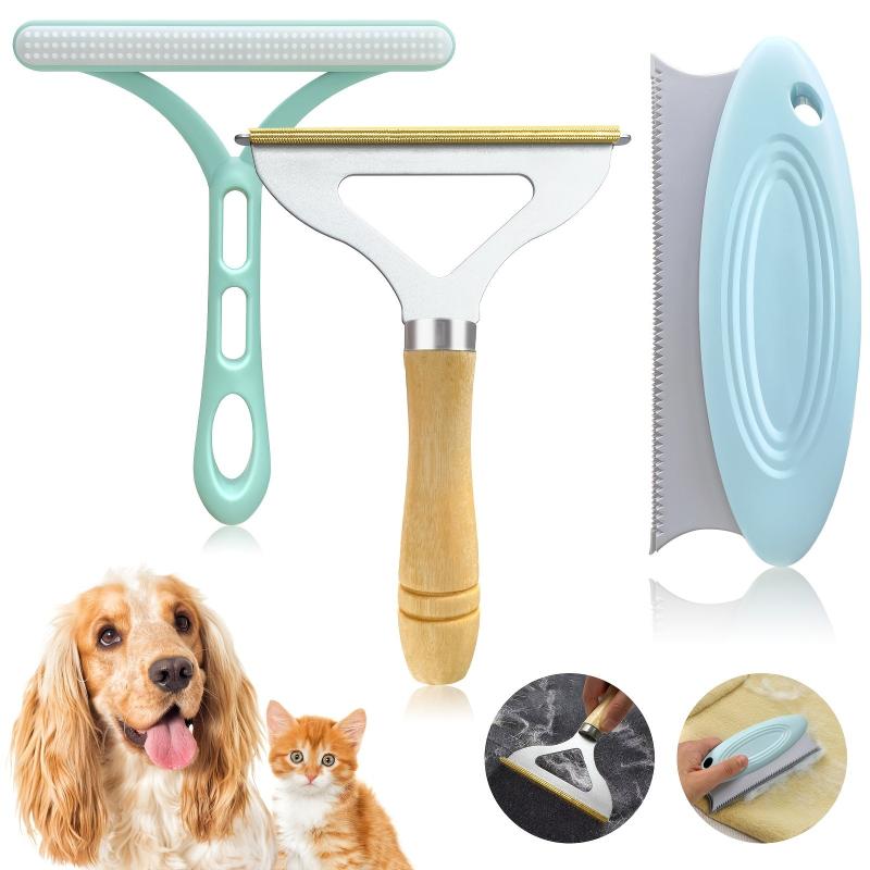 Pet Hair Remover 3 Pack Portable for Clothing and Pet Hair Removal