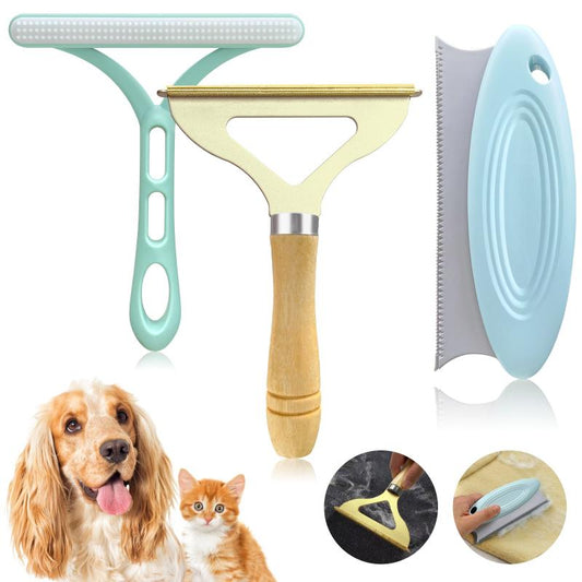 Pet Hair Remover 3 Pack Portable for Clothing and Pet Hair Removal