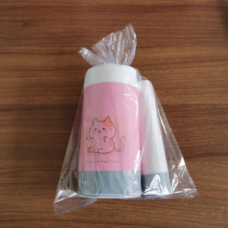 25 Cat Litter Liner Bags With Drawstring - Pet Cleaning Supplies