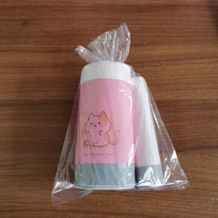 25 Cat Litter Liner Bags With Drawstring - Pet Cleaning Supplies