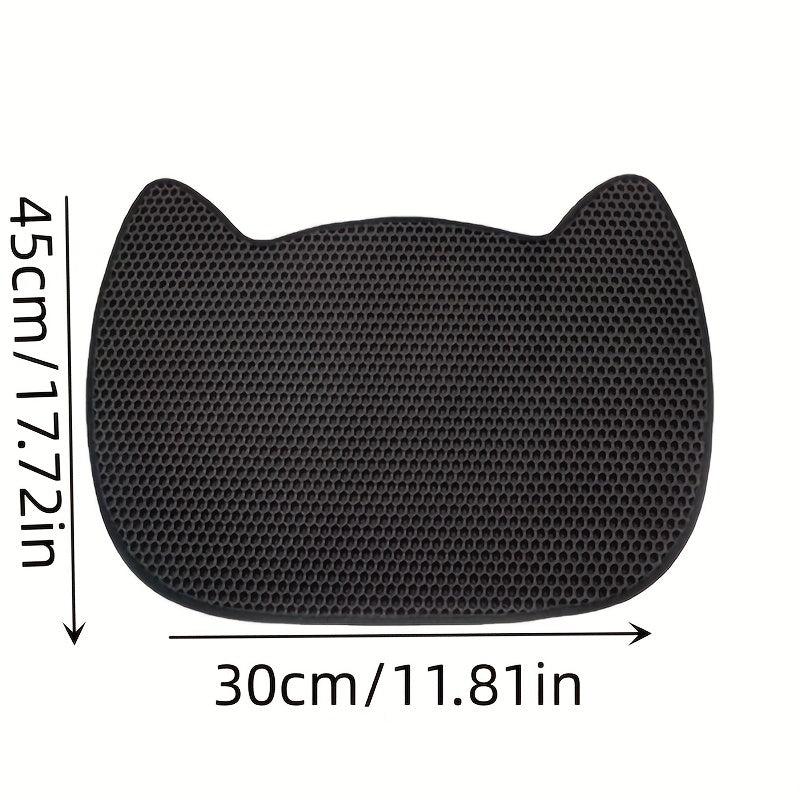 Waterproof Non Slip Pet Litter Mat Double Layer Cat Litter Pad