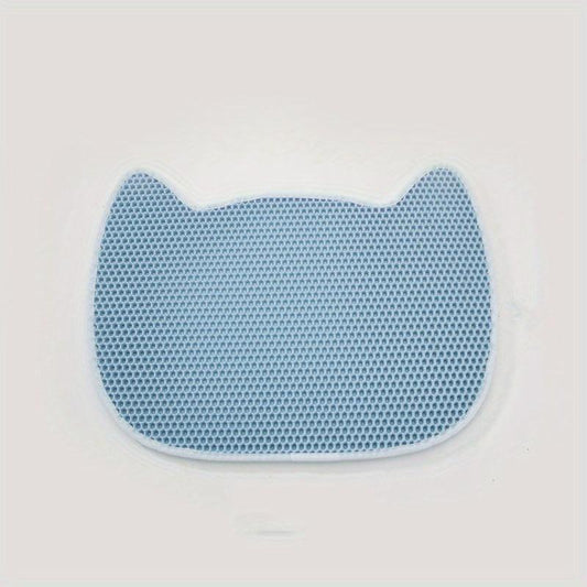 Waterproof Non Slip Pet Litter Mat Double Layer Cat Litter Pad