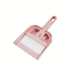 Mini Dustpan And Broom Set For Small Pets