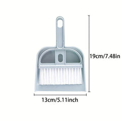Mini Dustpan And Broom Set For Small Pets