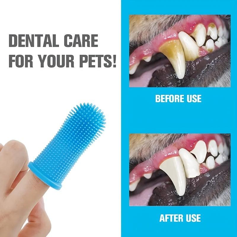 Soft Silicone Pet Toothbrush Dental Care Kit