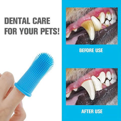 Soft Silicone Pet Toothbrush Dental Care Kit