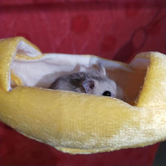 Hamster Plush Banana Hammock Hanging Bed