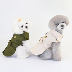 All Weather Pet Windbreaker for Small and Medium Dogs - Stylish and Durable