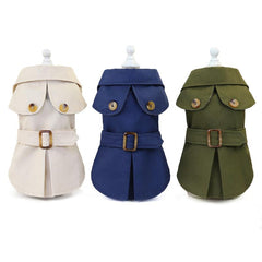 All Weather Pet Windbreaker for Small and Medium Dogs - Stylish and Durable