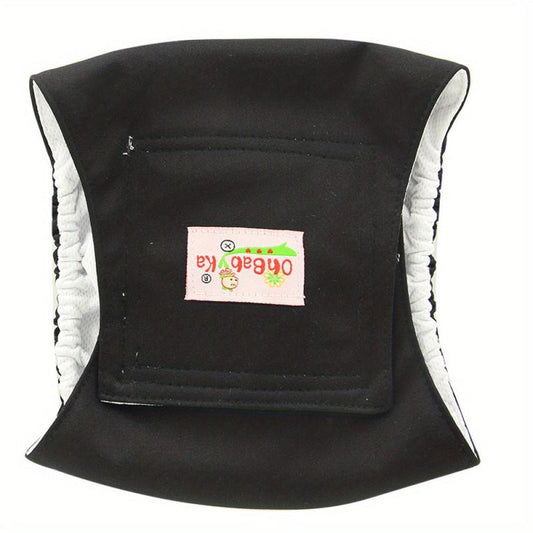 Washable Male Dog Belly Bands 4 Layers Maximum Protection Comfort