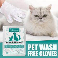 Disposable Pet Cleaning Gloves Dry Cleaning Glove