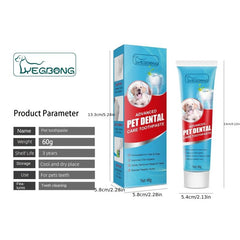 Dog Dental Care Toothpaste for Fresh Breath & Healthy Teeth