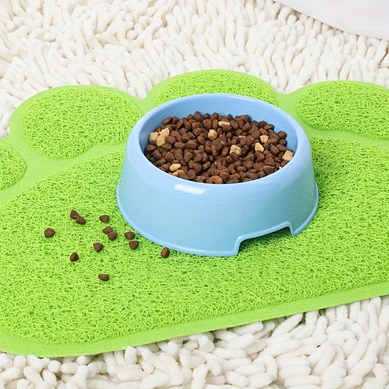 Pet Paw Shape Non-Slip Cat Litter Mat