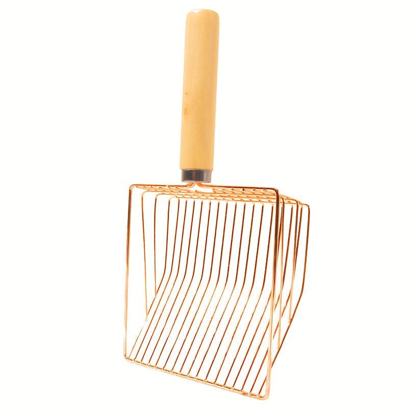 Stainless Steel Pet Litter Scoop Cat Pooper Scooper Cat Litter Sifter Shovel