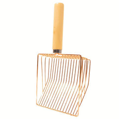 Stainless Steel Pet Litter Scoop Cat Pooper Scooper Cat Litter Sifter Shovel