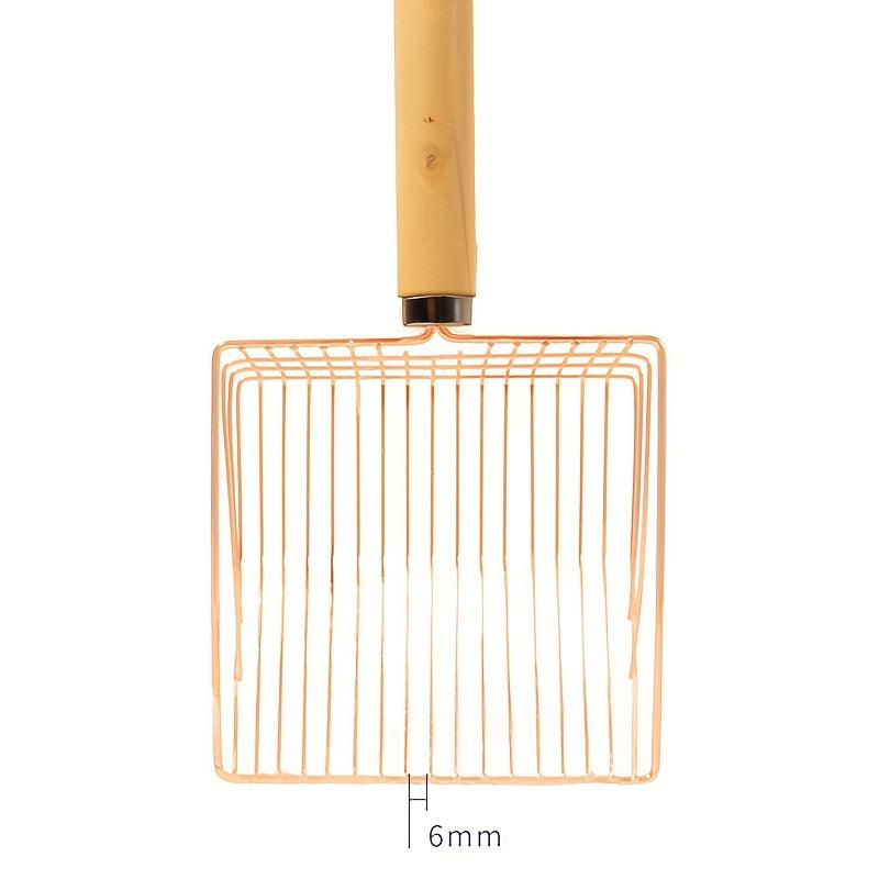 Stainless Steel Pet Litter Scoop Cat Pooper Scooper Cat Litter Sifter Shovel