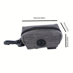 Portable Pet Poop Bag Holder Dispenser for Dog Outdoor Supply