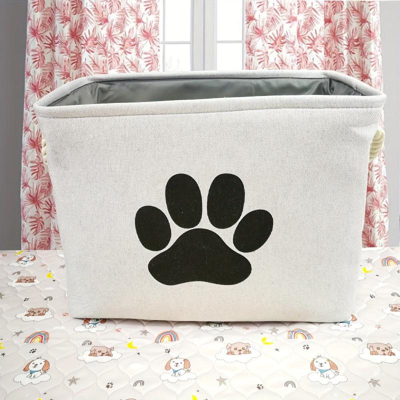 Fabric Organizing Basket Dog Storage Bin