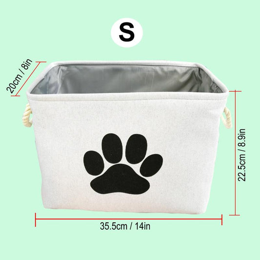 Fabric Organizing Basket Dog Storage Bin
