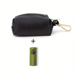 Portable Dog Poop Bag Holder Large Capacity Dispenser with Clip