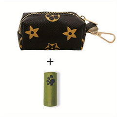 Portable Dog Poop Bag Holder Large Capacity Dispenser with Clip