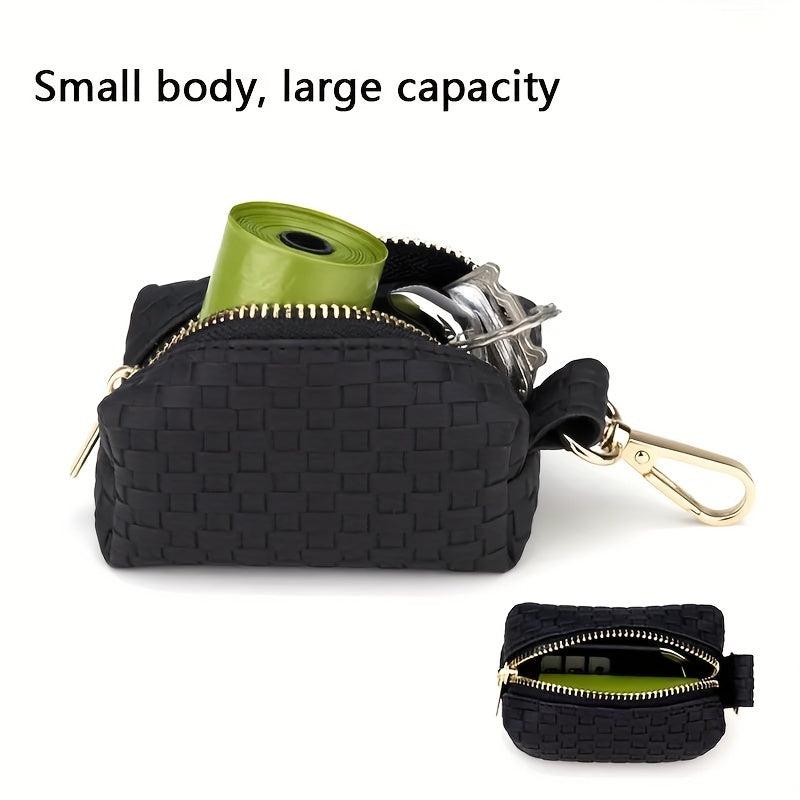 Portable Dog Poop Bag Holder Large Capacity Dispenser with Clip