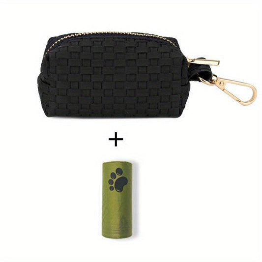 Portable Dog Poop Bag Holder Large Capacity Dispenser with Clip