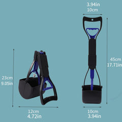 Foldable Dog Poop Scooper Excrement Shovel for Outdoor Walking