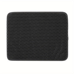 Waterproof Double Layer Cat Litter Mat Durable Washable Non Slip Bottom