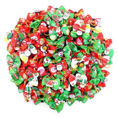 10pcs Christmas Dog Bow Ties Dog Hair Accessories Pet Dog Hair Bows