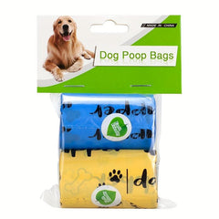 Thickened Pet Waste Bags 36-Pack Leak Proof Dog Poop Bags Outdoor Supplies